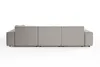 KAWOLA Sofa RANI Ecksofa Cord steingrau Recamiere rechts Produktbild-Vorschau 6