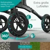 ELONEO Rollator faltbar mit Sitz, Outdoor Rollator mit Produktbild-Vorschau 3