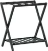 vidaXL Portabagagli nero 68x38x58 cm bambù Anteprima dell’immagine prodotto 1