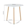 HJ_WeDoo Ensemble de salle à manger Banc d'angle Table de Voir les images du produit 7