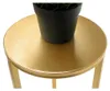 DanDiBo Blumenhocker Metall Gold Rund 50 cm Blumenständer Produktbild-Vorschau 3