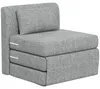 HOMCOM Bodensessel 2-in-1 Klappbar Schlafsofa mit Kordoptik Produktbild-Vorschau 1