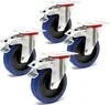 Zestaw kołowy skrętny Wiltec 4x kółko transportowe Ø125mm Podgląd zdjęcia produktu 1