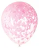 5 Luftballons mit Konfetti Herzen pink Produktbild-Vorschau 1