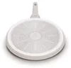 The underside of a frying pan with a textured surface and a handle. Produktbild-Vorschau