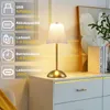 ZMH Stolní lampa Bezdrátová noční lampa Sada 2 LED stolních Náhled obrázku produktu 2