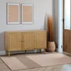 KOMODA Z 3 SZAFKAMI Ballo szeroka NATURALNA rattanowe Podgląd zdjęcia produktu 6