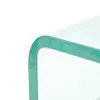 vidaXL Table TV/rehausse d'écran verre transparent 60x25x11 Voir les images du produit 10
