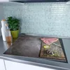 Spritzschutz Herdabdeckplatte Schneidebrett aus Glas T-Bone Produktbild-Vorschau 2