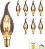 8er-Set LED-Kerzenlampen Flamme E14 | 2 Watt dimmbar | Produktbild-Vorschau 1