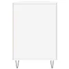 vidaXL Bureau blanc 140x50x75 cm bois composite Voir les images du produit 9