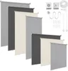 Jayseuw Senkrechtmarkise Grau 160 x 240cm Vertikalmarkise Produktbild-Vorschau 9