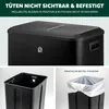 eluno Abfalleimer, Treteimer - 2 Fächer mit je 15 Liter Produktbild-Vorschau 6