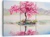 Bild auf Leinwand - Leinwandbild - Baum Abstraktion - Produktbild-Vorschau 1