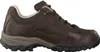 A side view of a brown hiking shoe. Voir les images du produit