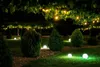 A garden at night, illuminated by string lights and glowing spherical lamps. Anteprima dell’immagine prodotto