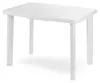 Gartentisch Outdoortisch Terrassentisch Outdoor Tisch Weiß 100x70x72cm Produktbild-Vorschau