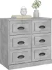 vidaXL Sideboard Betongrau 70x35,5x67,5 cm Holzwerkstoff Produktbild-Vorschau 4