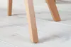 Drehbarer Design Stuhl LIVORNO senfgelb Samt Buchenholz Produktbild-Vorschau 10