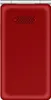The back of a red flip phone. Náhľad obrázku produktu