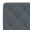 Bett mit Matratze Dunkelgrau 120x200 cm Samt Produktbild-Vorschau 6