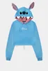 Bluza Lilo & Stitch - Stitch Novelty Cropped Hoodie Podgląd zdjęcia produktu 1