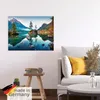 ARTland Poster Herbstszene des Hintersee vor Alpen Größe: Produktbild-Vorschau 5