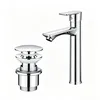 Homelody Chrom Wasserhahn Bad mit Universal Ablaufgarnitur Produktbild-Vorschau 1
