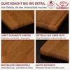 FALKENBERGER Frühstücksbrettchen 6er Set massive Eiche, 24 Produktbild-Vorschau 3
