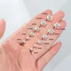 KRKC&CO Silber 925 Moissanit Ohrringe 1,2 ct Diamant Damen Produktbild-Vorschau 4
