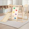 COSTWAY Klettergerüst, 8in1 Kletterdreieck mit Schaukel, Produktbild-Vorschau 2