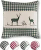 wometo Kissenhülle Zierkissen 40x40 OEKO-TEX - Produktbild-Vorschau 1