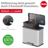 Hailo Öko duo Plus L Tret-Mülltrenner - freistehender 17+9 Produktbild-Vorschau 3