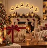 7 pièces de décoration murale pour Noël, éclairées et avec Voir les images du produit 2