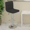 vidaXL Barhocker Schwarz Stoff Produktbild-Vorschau 2