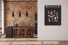 Tableau magnétique noir, autocollant, pour le mur, aimants Voir les images du produit 4