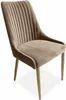 Meble Ares Esszimmerstuhl MASSIMO Beige & Holz - Esstisch Produktbild-Vorschau 1