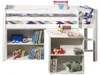 Vipack Spielbett Pino mit Schreibtisch und Regal - Bett Produktbild-Vorschau 2