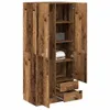 vidaXL Armadio in legno vecchio 80x52x180 cm Materiale a Anteprima dell’immagine prodotto 1