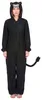 Panther-Kostüm für Damen Tierkostüm schwarz-grau - Produktbild-Vorschau 5