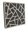 A single acoustic wall panel with a geometric wood-grain pattern. Produktbild-Vorschau