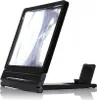 A black phone screen magnifier with a stand. Náhled obrázku produktu