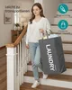 SONGMICS Wäschekorb, 80 L, Wäschesammler faltbar, Produktbild-Vorschau 4