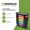 Frohbach 7 Tage Tablettenbox - Seniorenfreundliche Produktbild-Vorschau 2