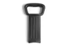 A black bottle opener is shown against a white background. Produktbild-Vorschau