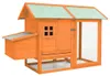 vidaXL Klietka pre kurčatá 170x81x110 cm Borovicové a Náhľad obrázku produktu 7