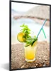 MuchoWow® MuchoWow® Gerahmtes Poster Gelber Mojito-Cocktail Produktbild-Vorschau 1