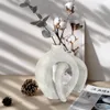 WISFOR 2er Blumenvase , Pampasgras Vasen, Dekovase, Produktbild-Vorschau 1