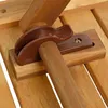 Balkontisch Klapptisch Holztisch Ø 60 cm Rund Gartentisch Produktbild-Vorschau 2