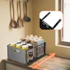 2Pack Groß Metall Spülschrank Organizer,Ausziehbare Produktbild-Vorschau 3